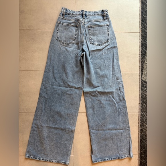 YMI Women's denim super wide blue Jeans - Picture 4 of 4